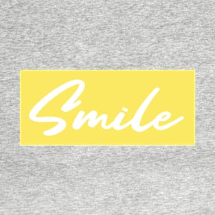 Smile - yellow T-Shirt